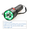 High Quality 3 Colour Light Traffic Rechargeable Flashlight